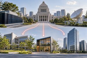 how japanese government funds tech research