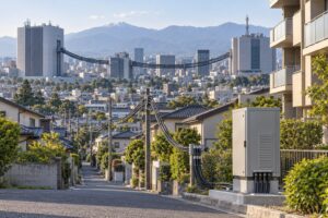 how japanese fiber rollout happened