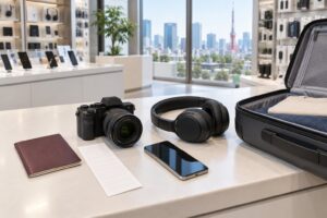 how to buy electronics in japan as a tourist
