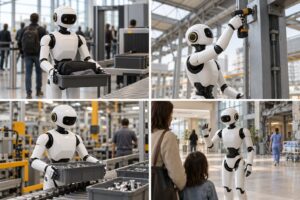 how humanoid robots are used in japan