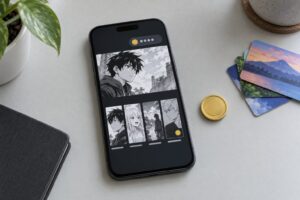 why manga apps use coin systems
