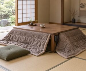 how japanese heated tables work