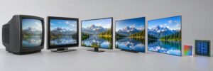 how japanese display technology evolved