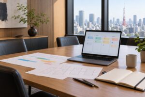 how japanese companies run product meetings