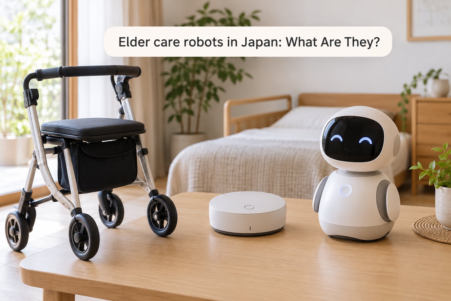 Elder care robots in Japan: What Are They?