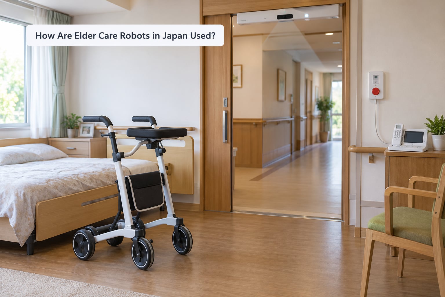 How Are Elder Care Robots in Japan Used?