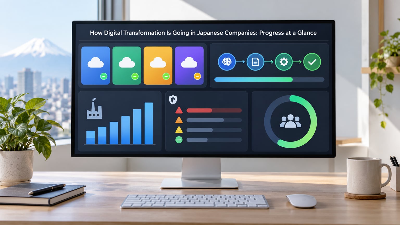 How Digital Transformation Is Going in Japanese Companies: Progress at a Glance
