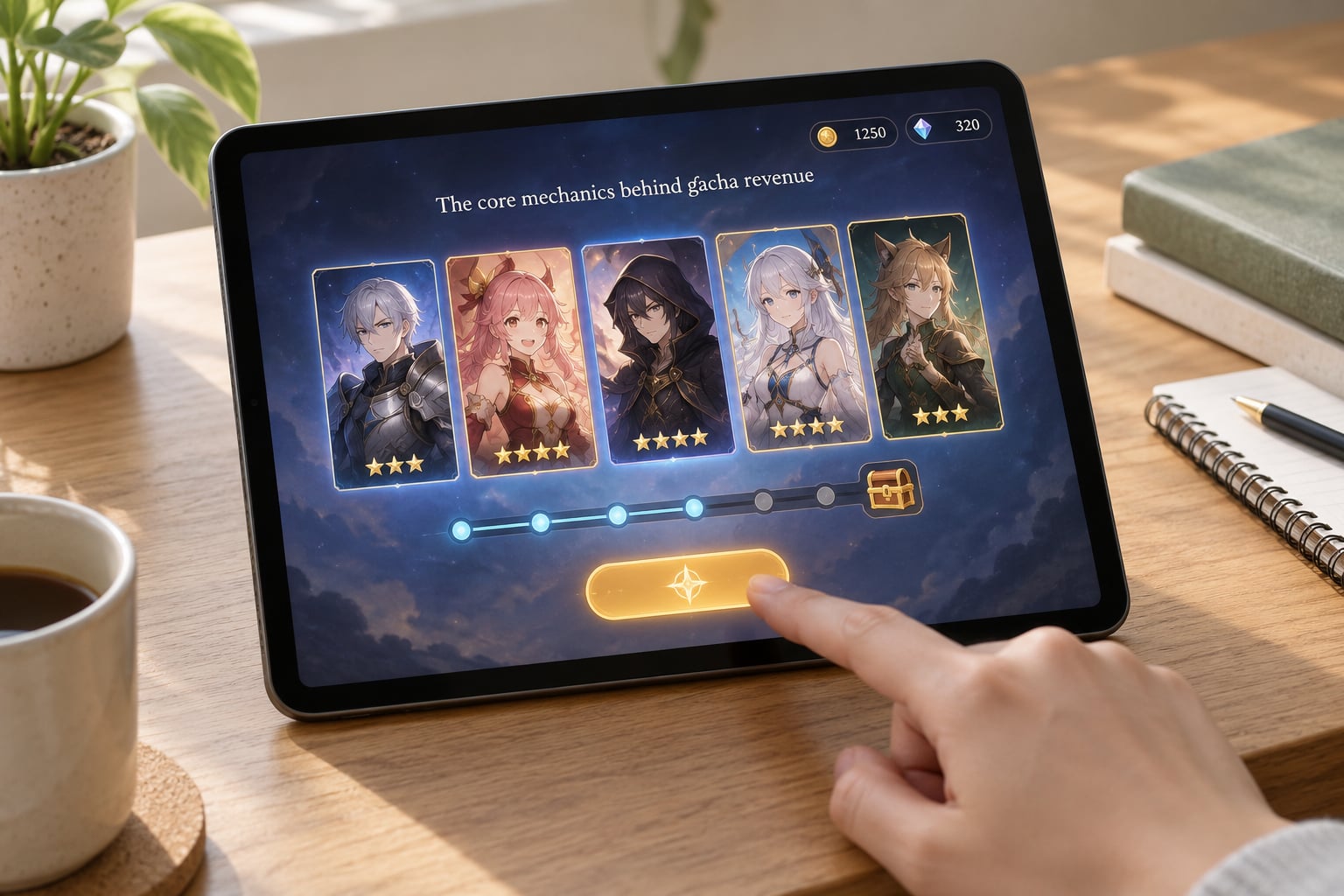 The core mechanics behind gacha revenue