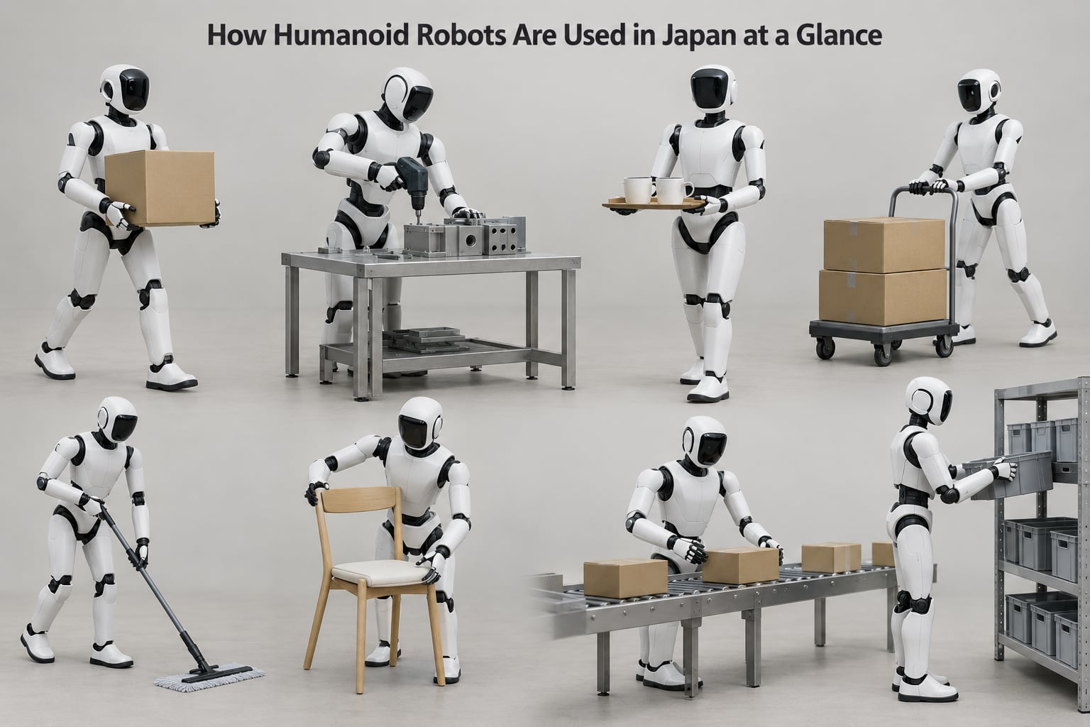 How Humanoid Robots Are Used in Japan at a Glance