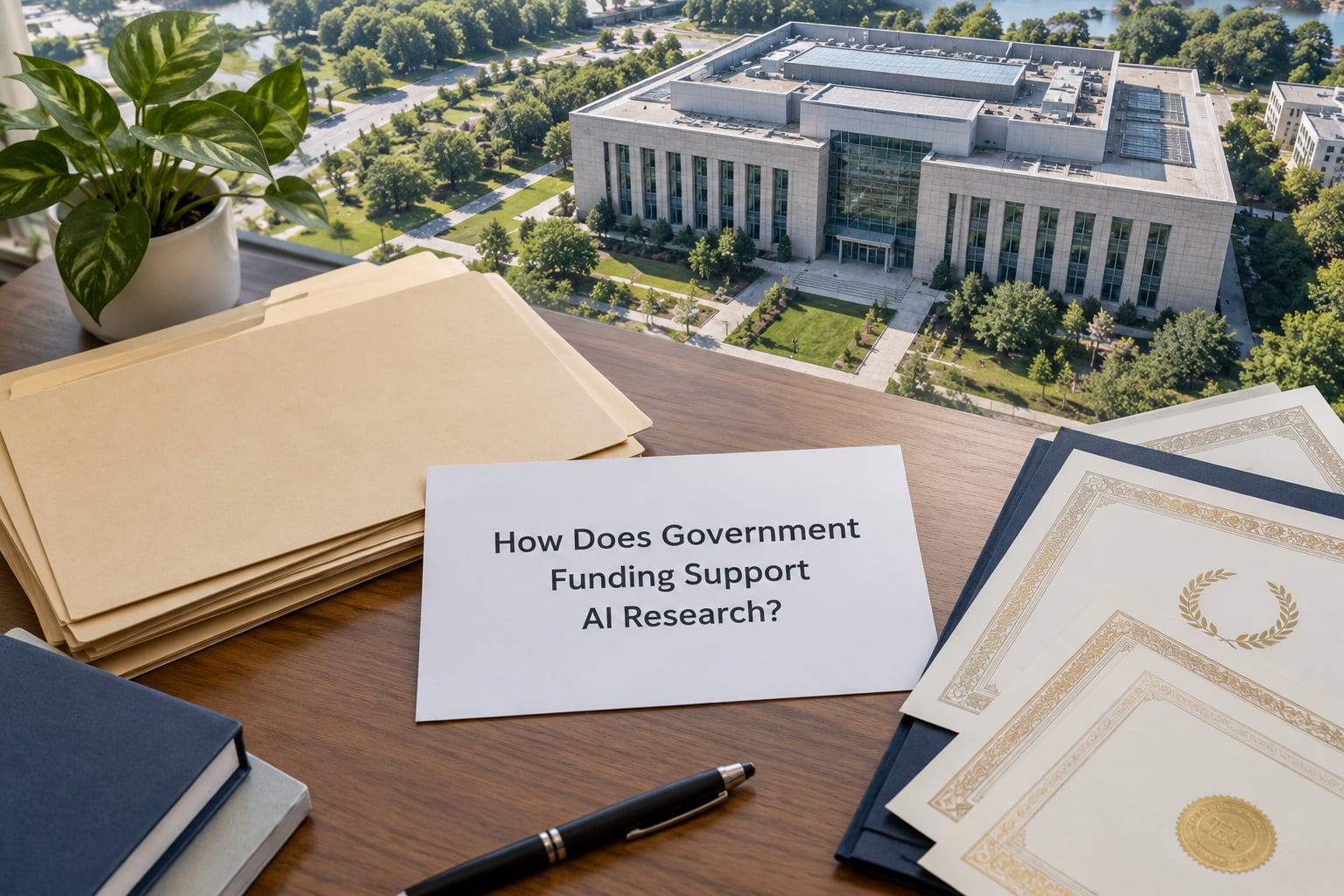 How Does Government Funding Support AI Research?