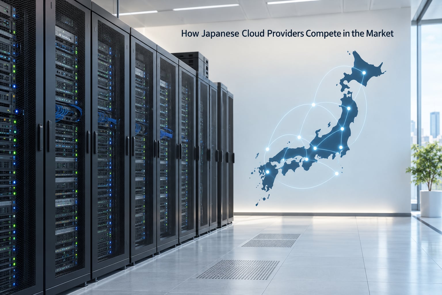 How Japanese Cloud Providers Compete in the Market