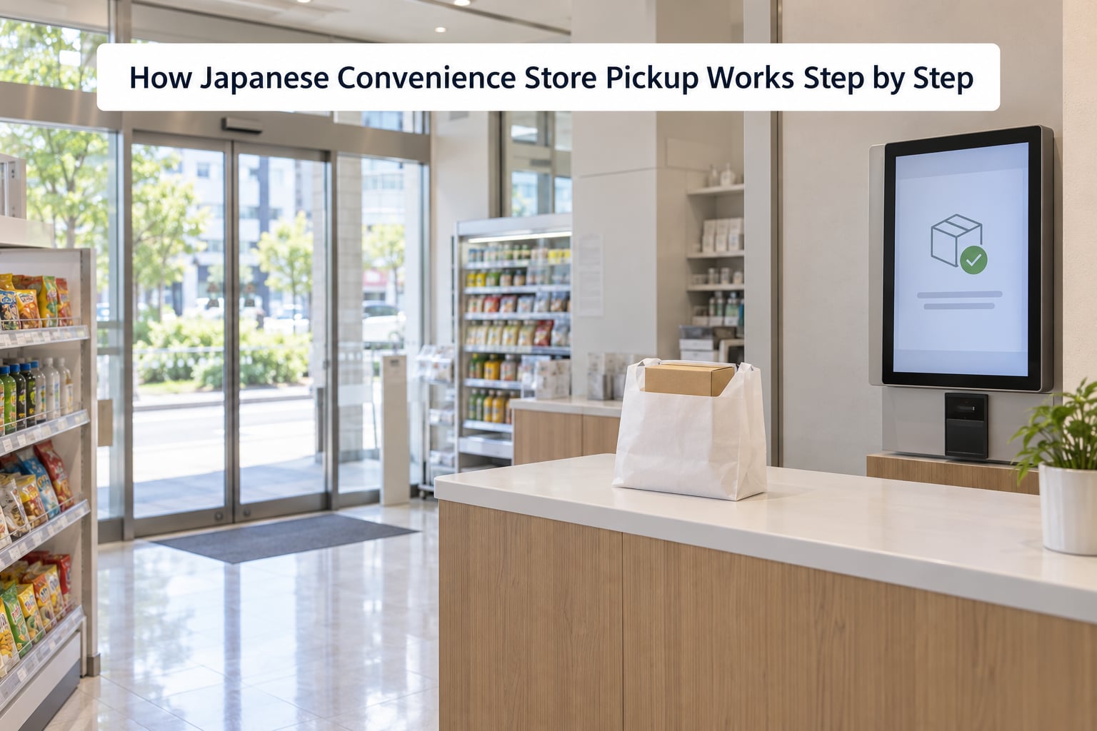 How Japanese Convenience Store Pickup Works Step by Step