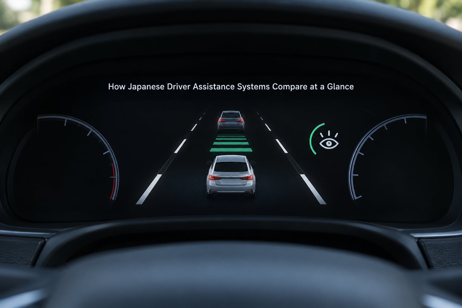 How Japanese Driver Assistance Systems Compare at a Glance