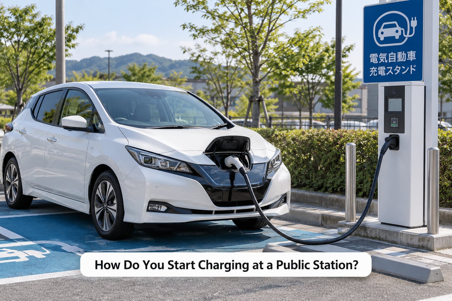 How Do You Start Charging at a Public Station?