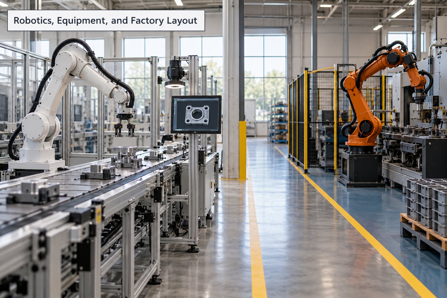 Robotics, Equipment, and Factory Layout