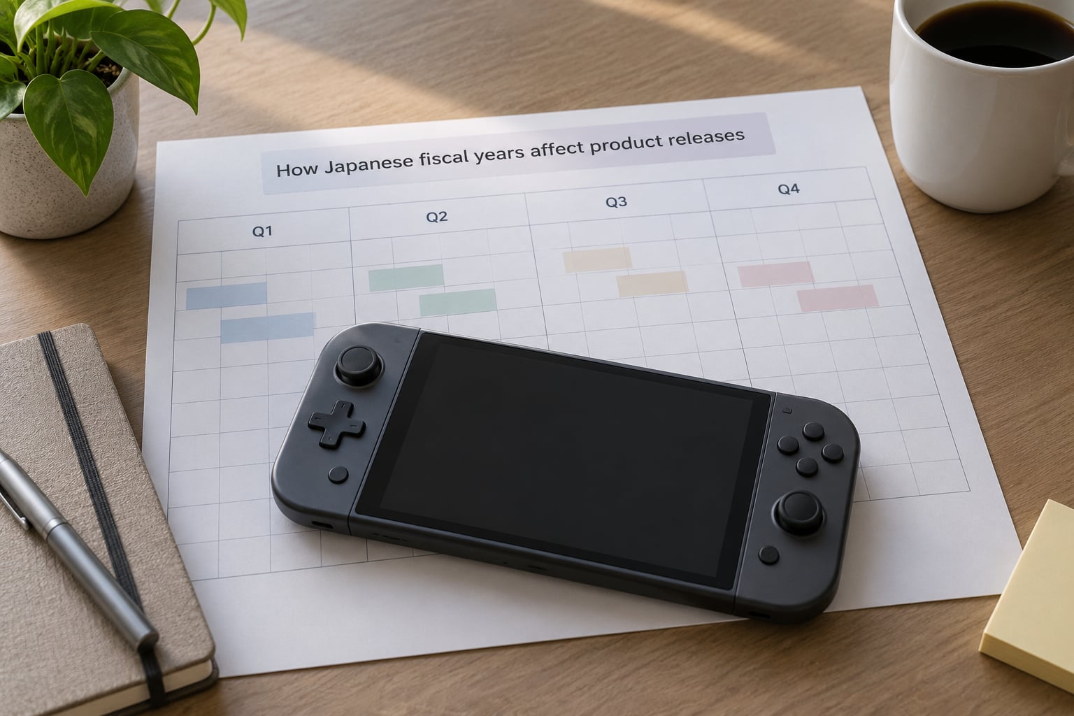 How Japanese fiscal years affect product releases