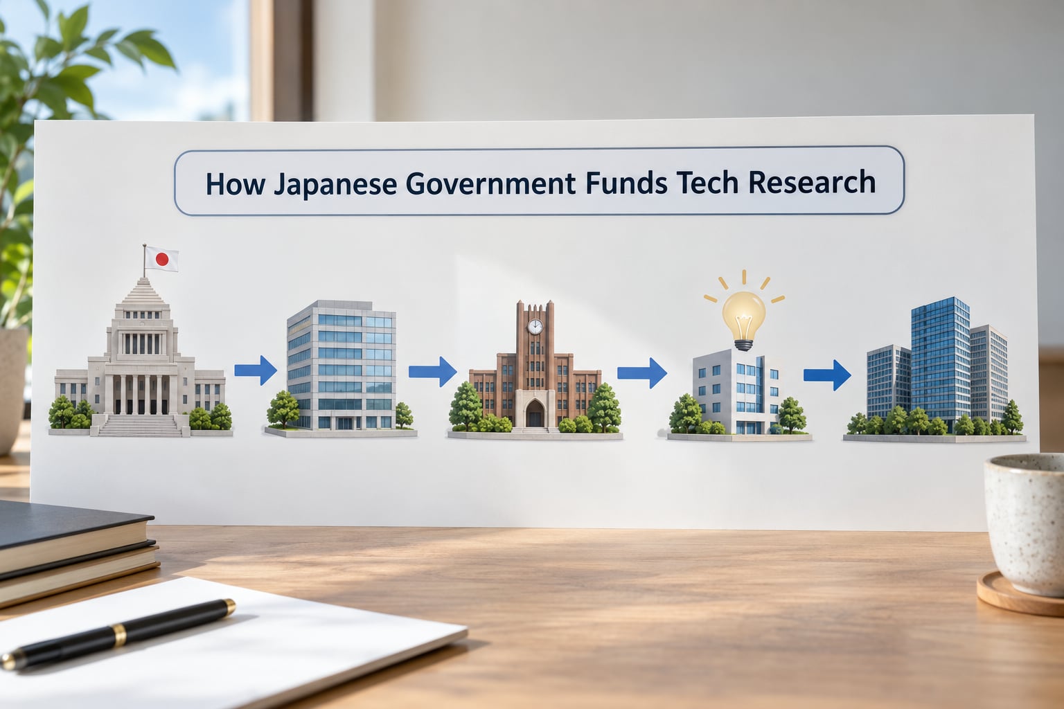 How Japanese Government Funds Tech Research