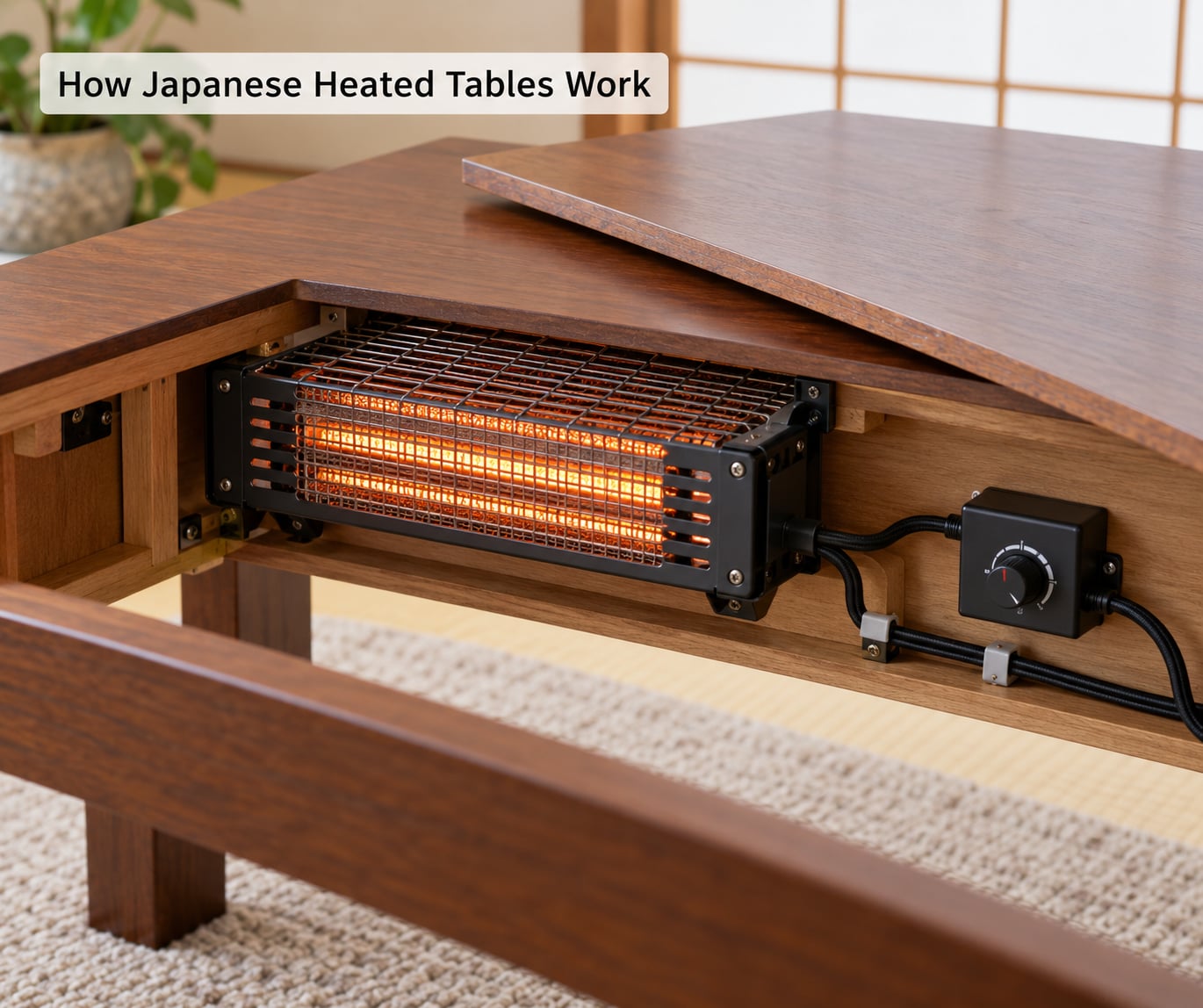 How Japanese Heated Tables Work