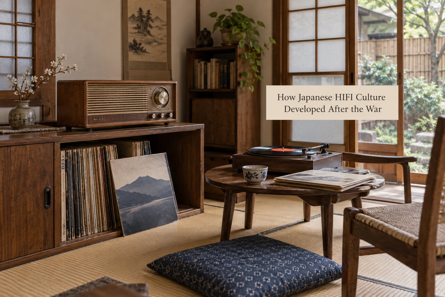 How Japanese HIFI Culture Developed After the War