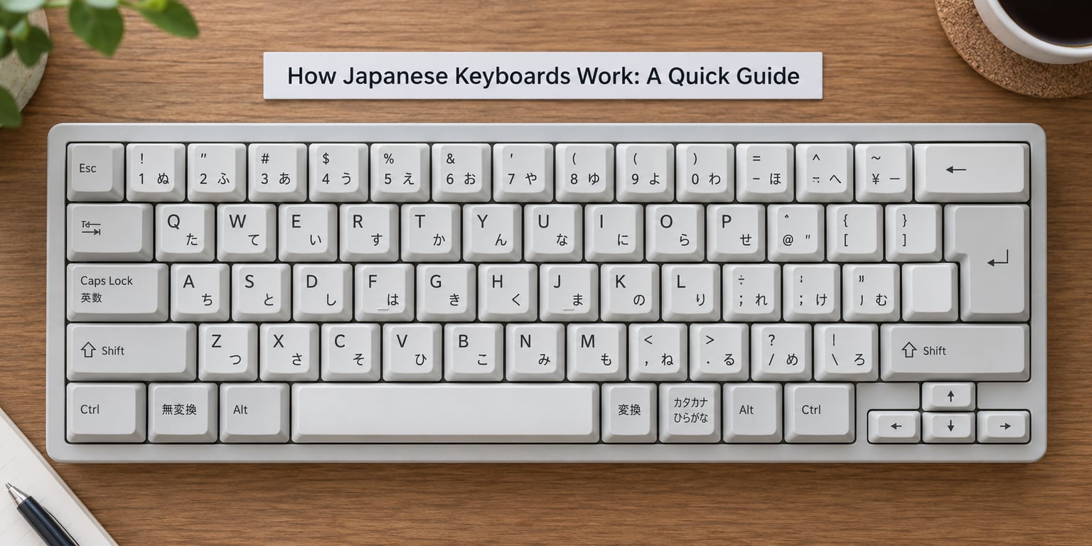 How Japanese Keyboards Work: A Quick Guide