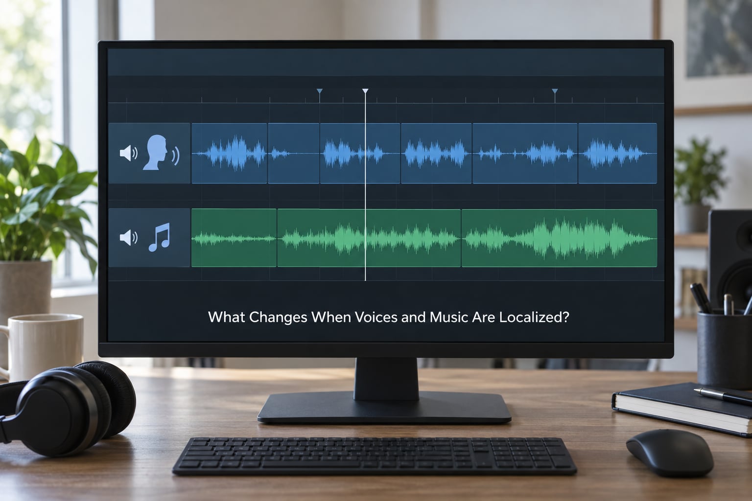 What Changes When Voices and Music Are Localized?