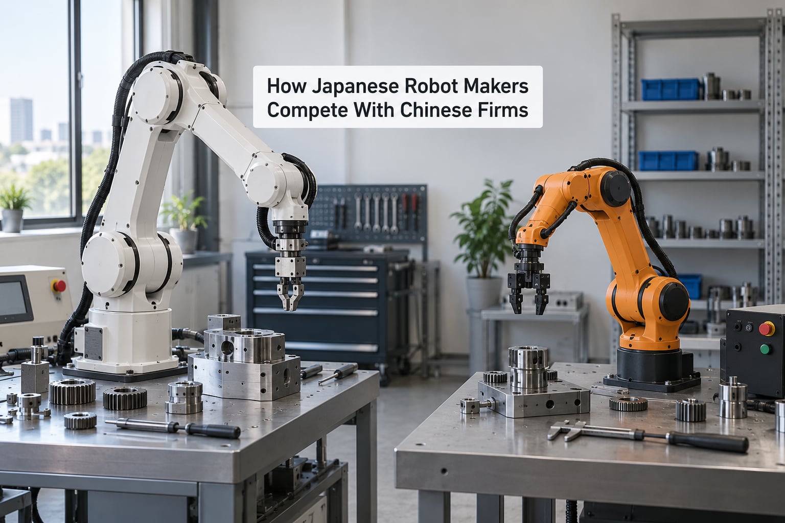 How Japanese Robot Makers Compete With Chinese Firms