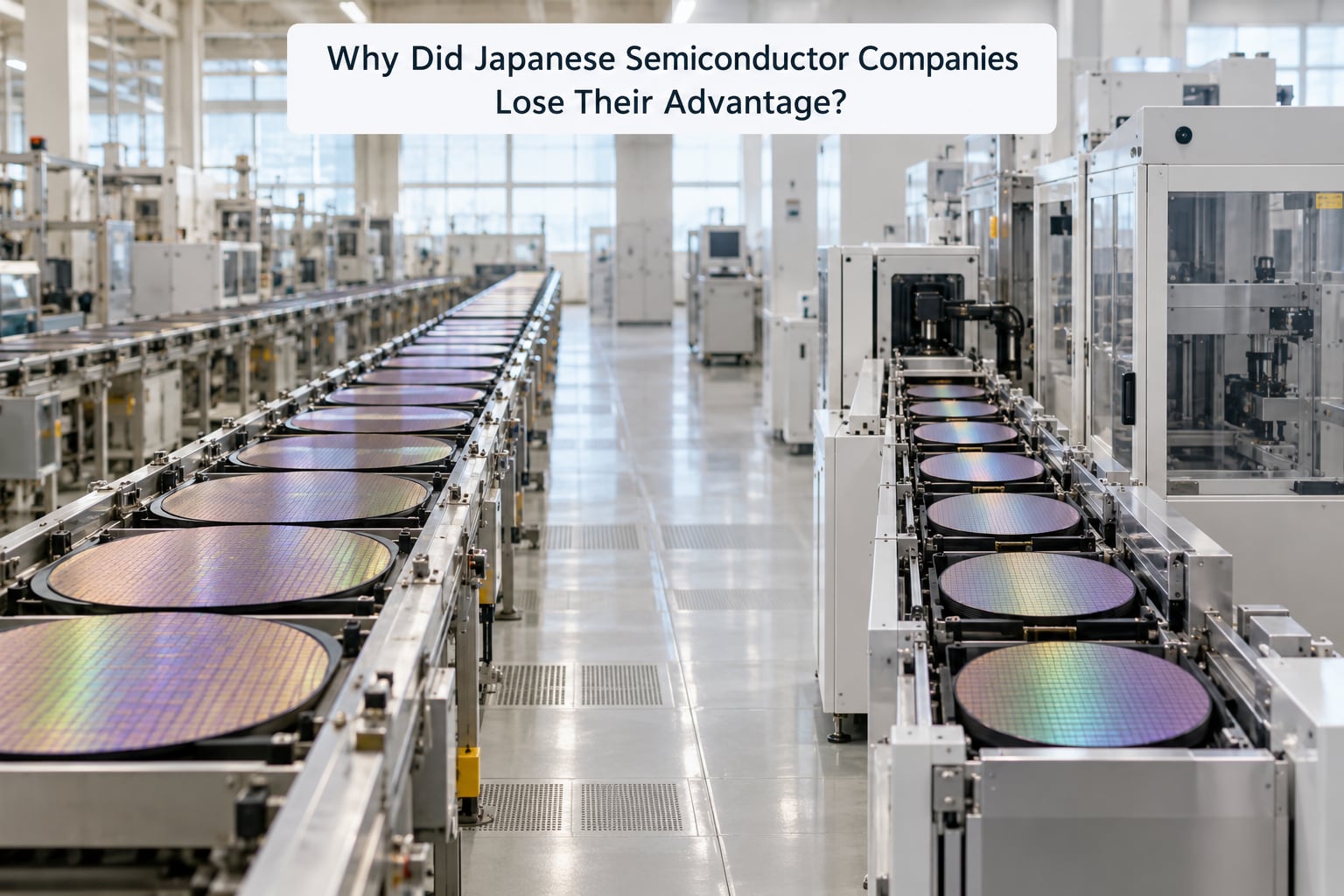 Why Did Japanese Semiconductor Companies Lose Their Advantage?