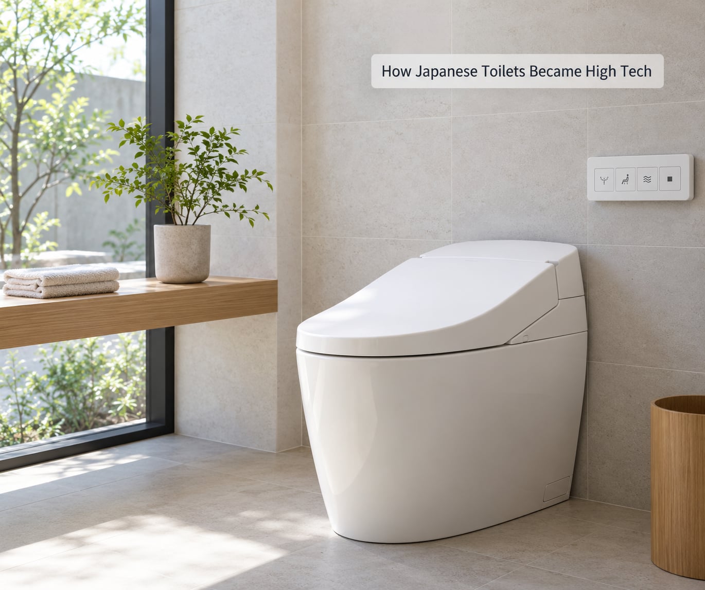 How Japanese Toilets Became High Tech