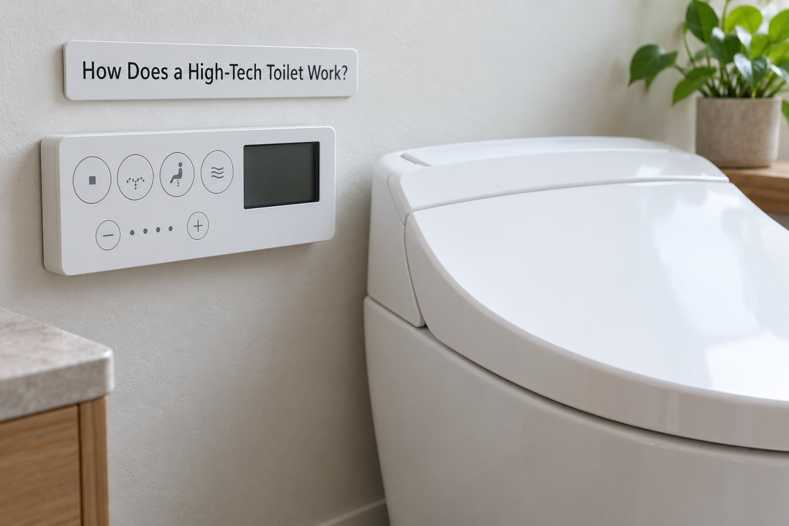 How Does a High-Tech Toilet Work?