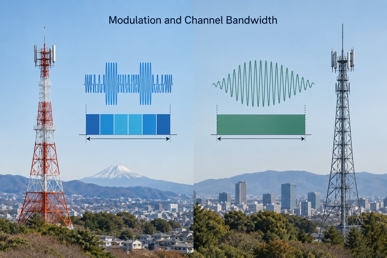 Modulation and Channel Bandwidth