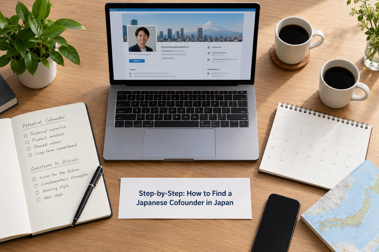 Step-by-Step: How to Find a Japanese Cofounder in Japan