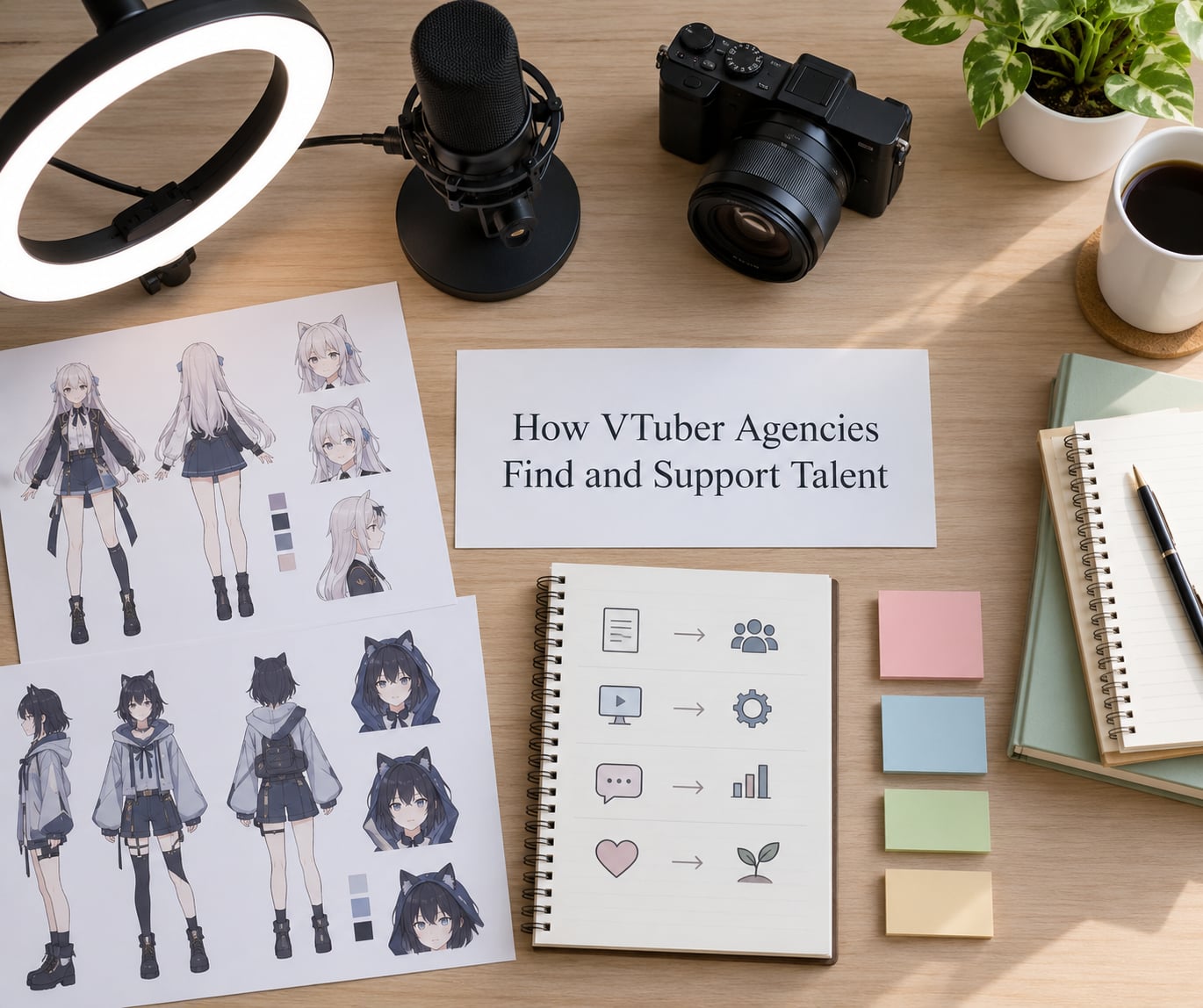 How VTuber Agencies Find and Support Talent