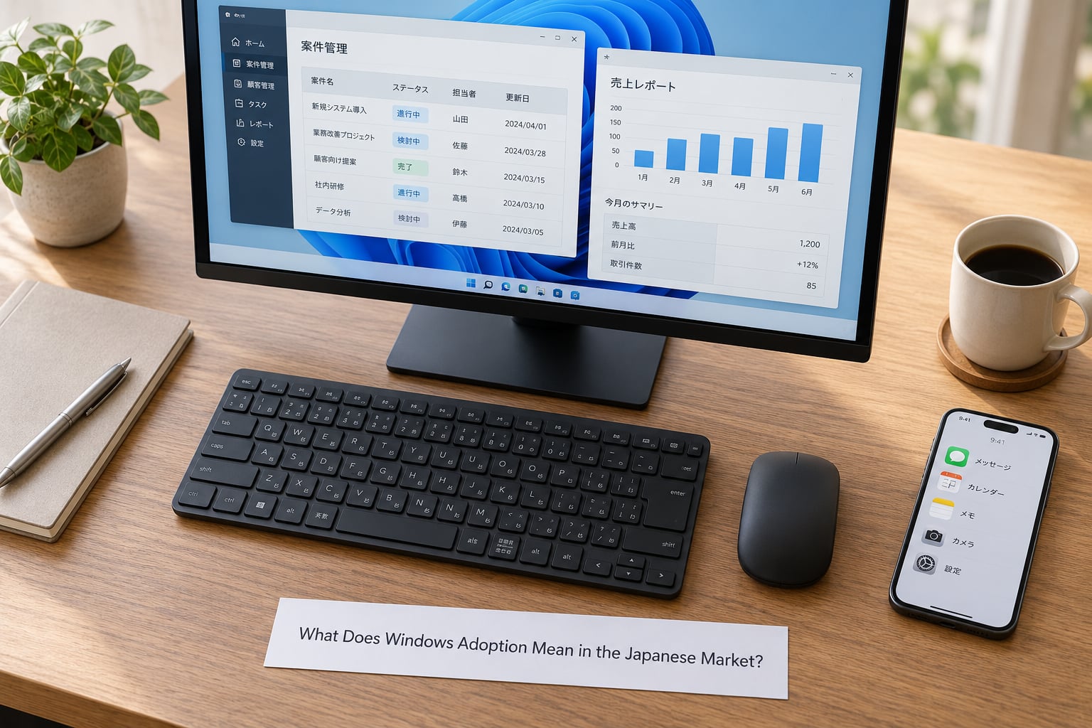What Does Windows Adoption Mean in the Japanese Market?
