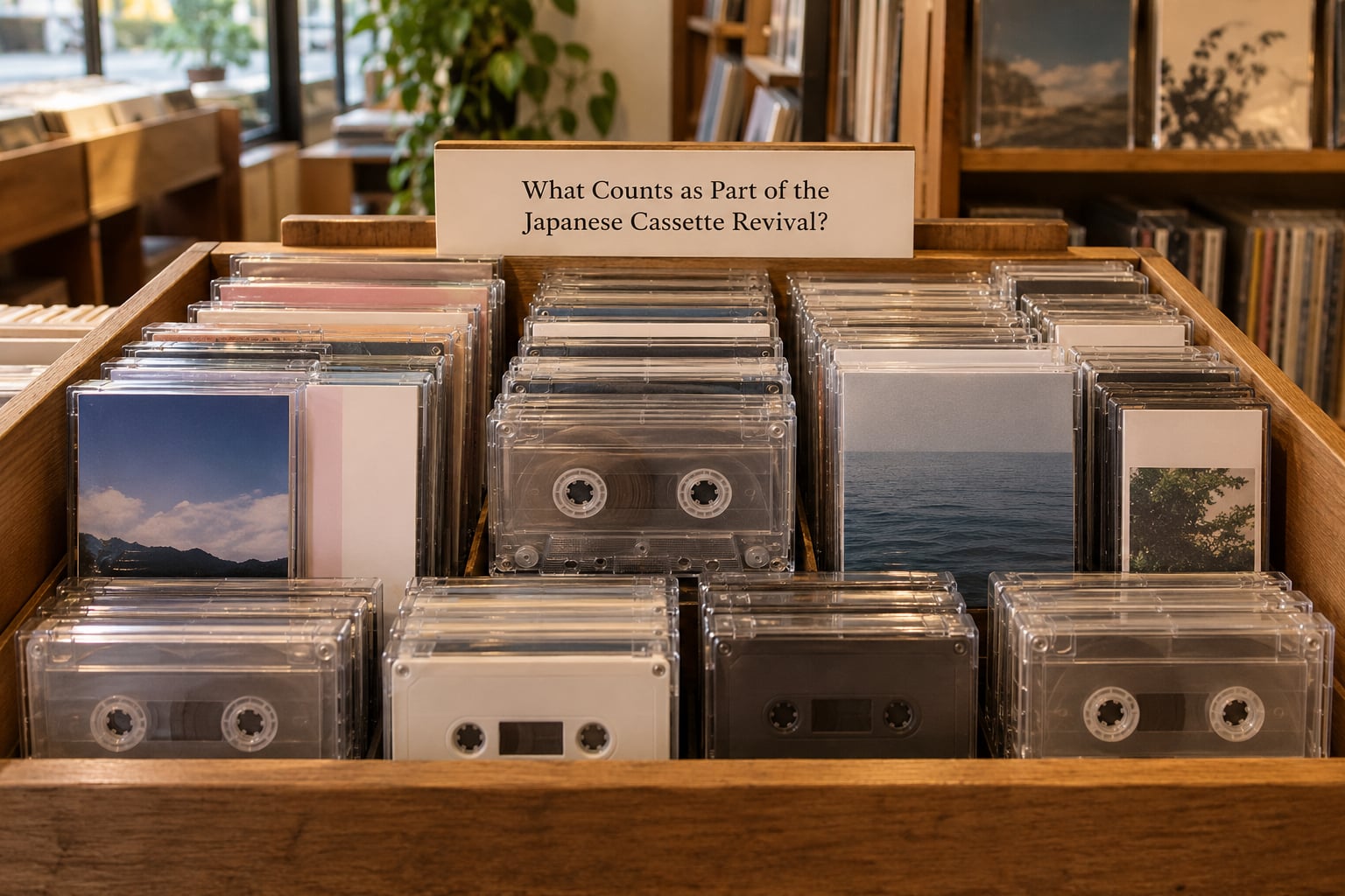 What Counts as Part of the Japanese Cassette Revival?