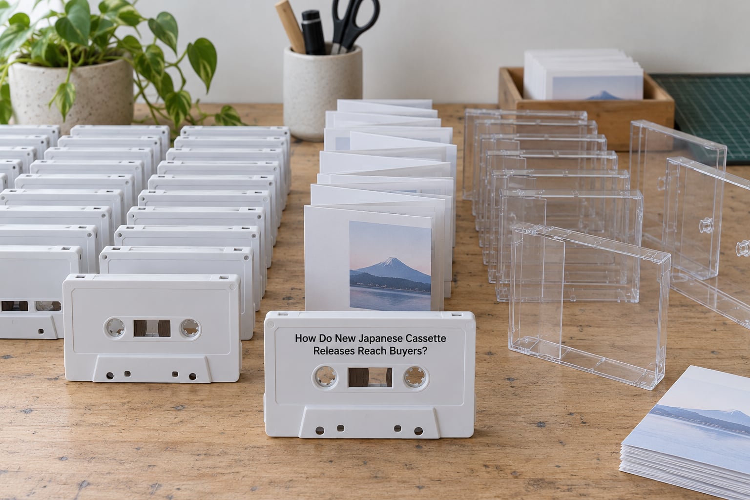 How Do New Japanese Cassette Releases Reach Buyers?