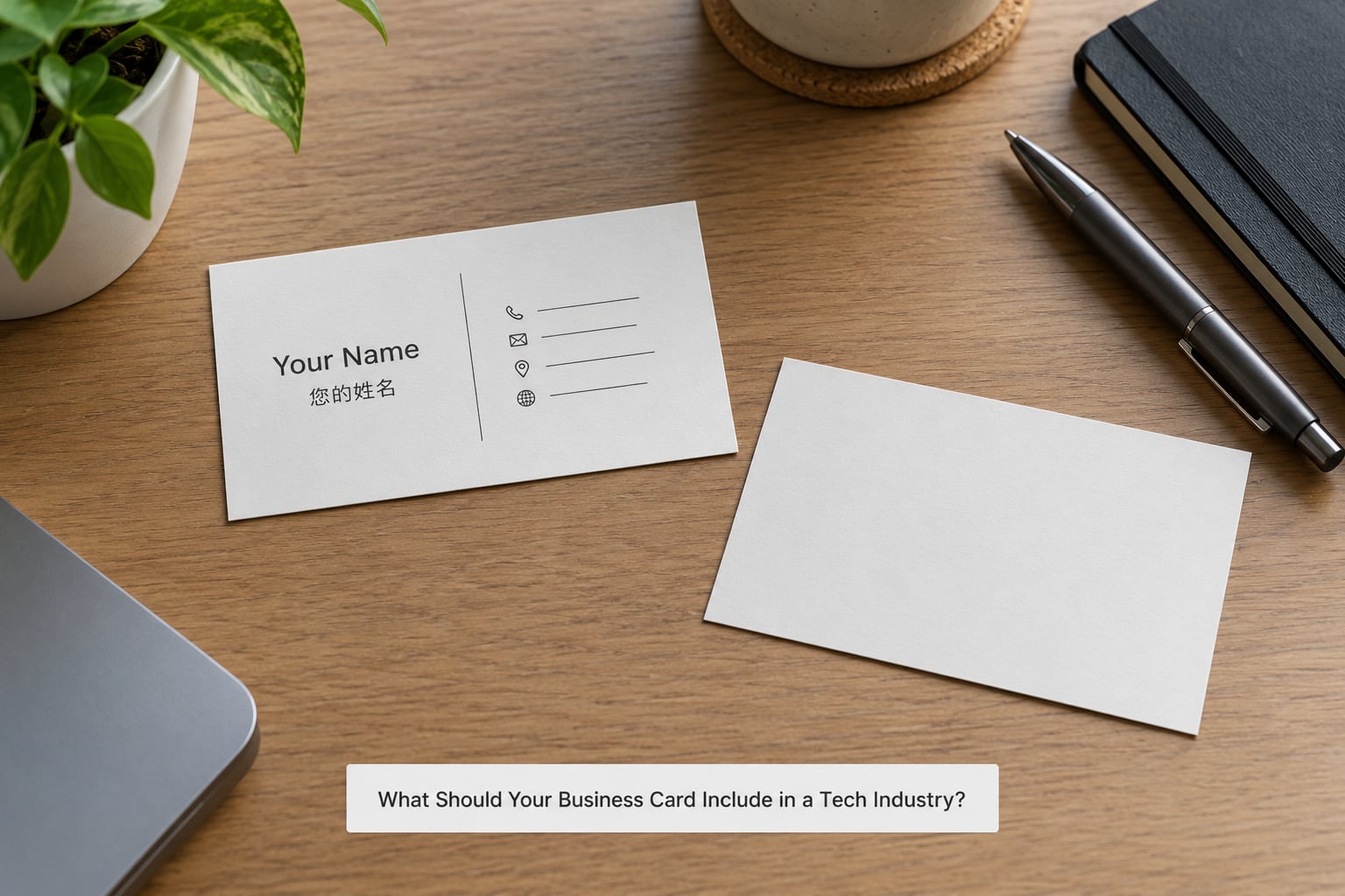 What Should Your Business Card Include in a Tech Industry?