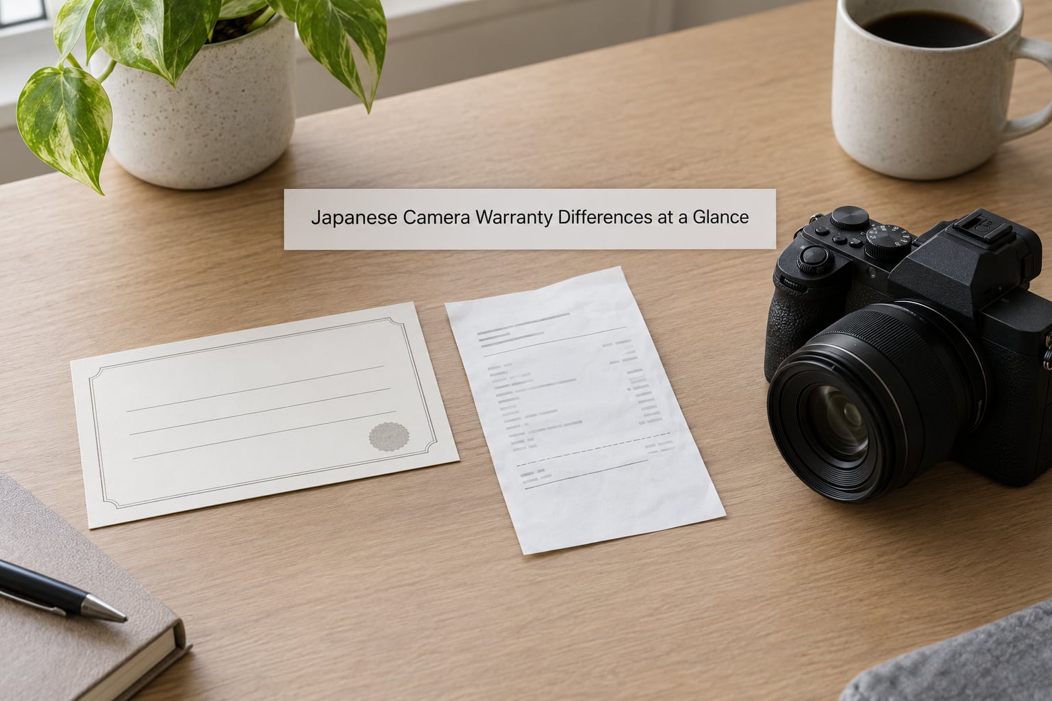 Japanese Camera Warranty Differences at a Glance