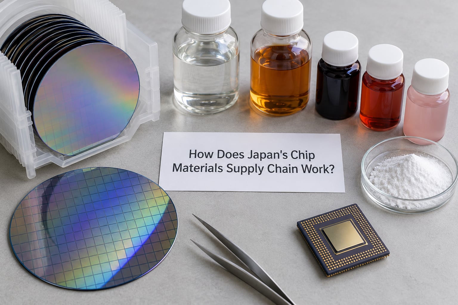 How Does Japan's Chip Materials Supply Chain Work?