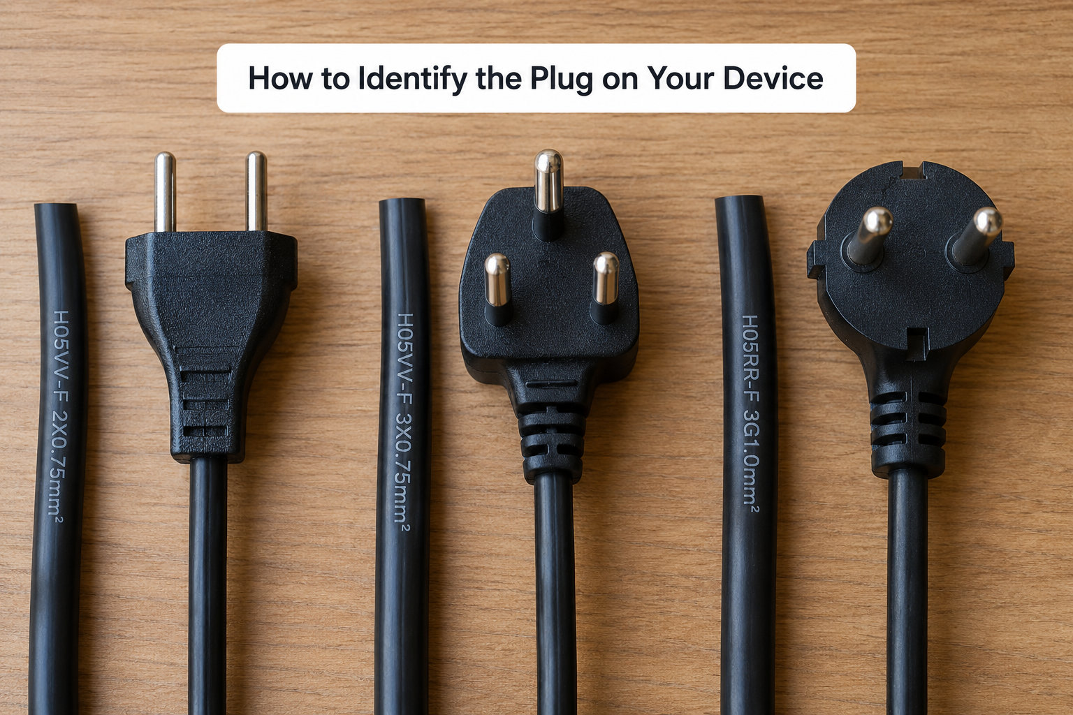 How to Identify the Plug on Your Device