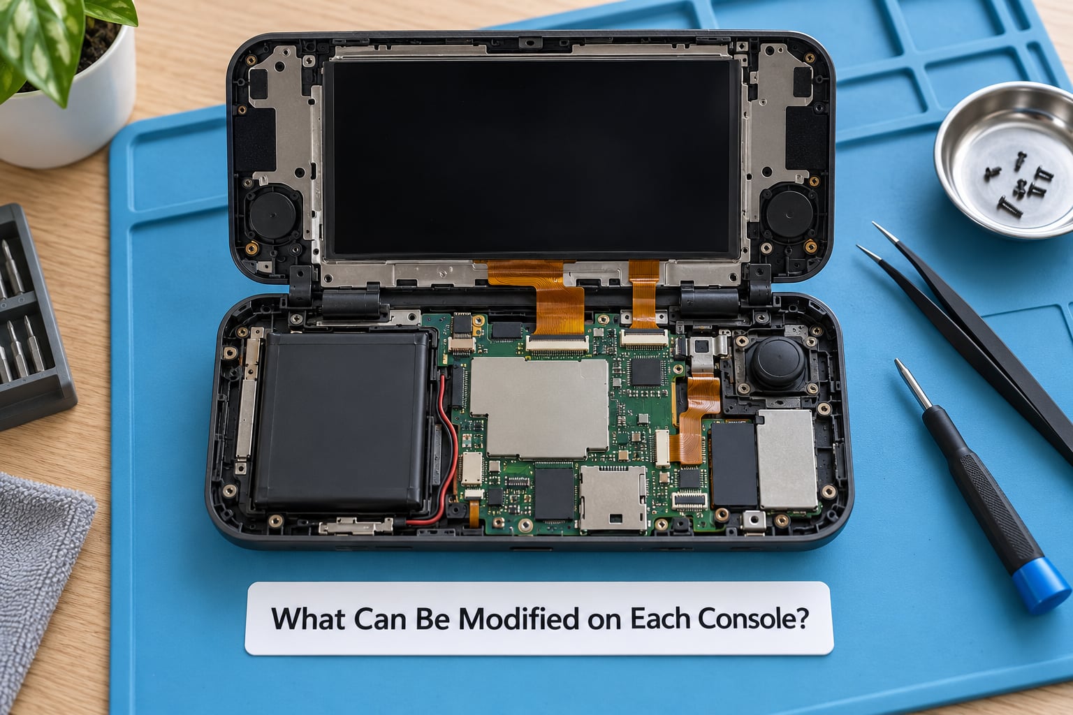 What Can Be Modified on Each Console?