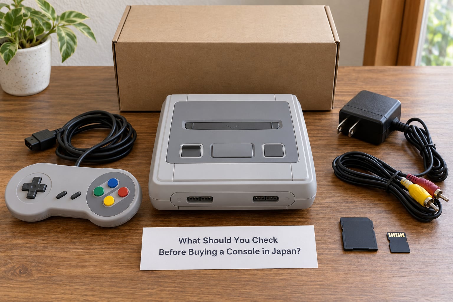 What Should You Check Before Buying a Console in Japan?