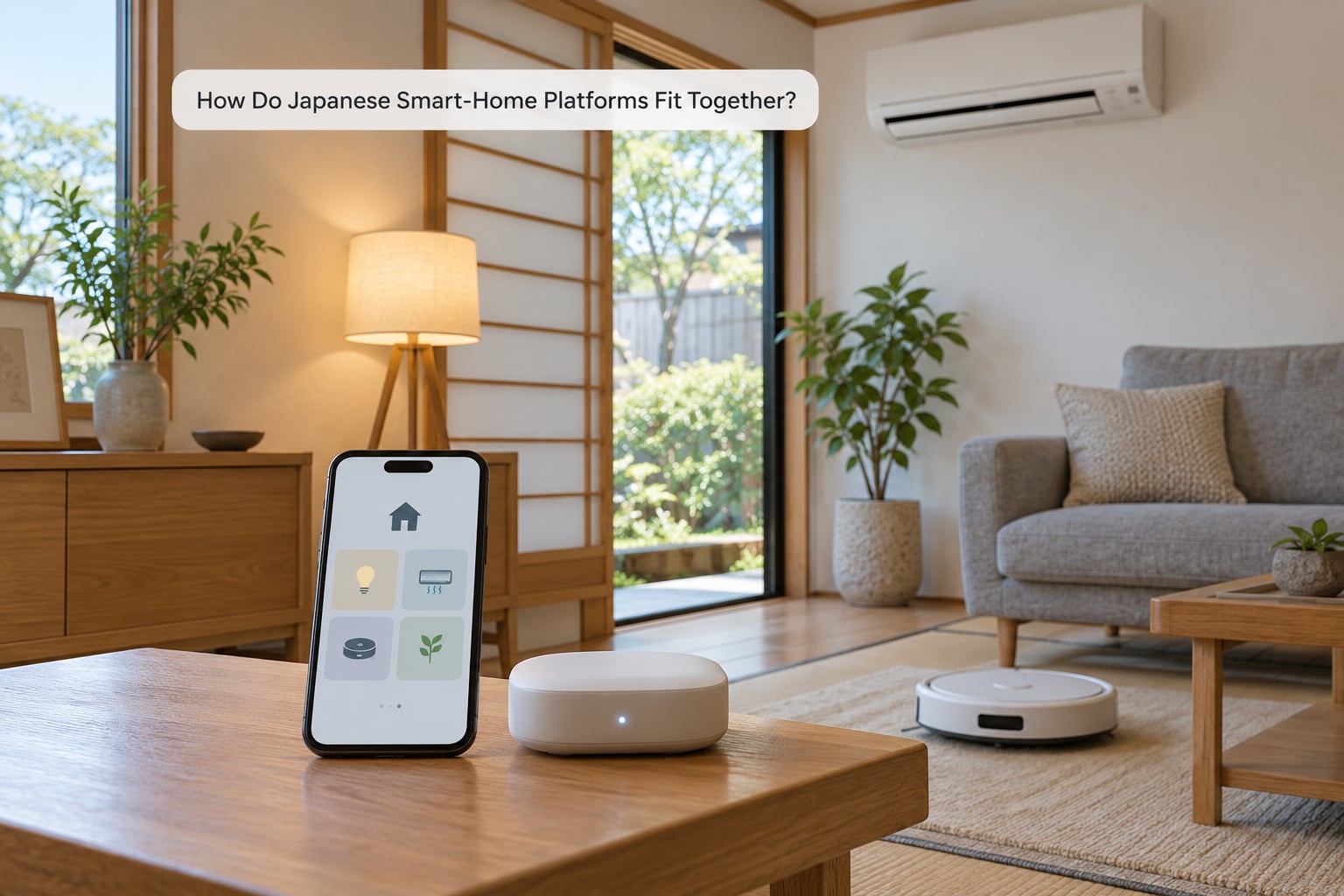 How Do Japanese Smart-Home Platforms Fit Together?
