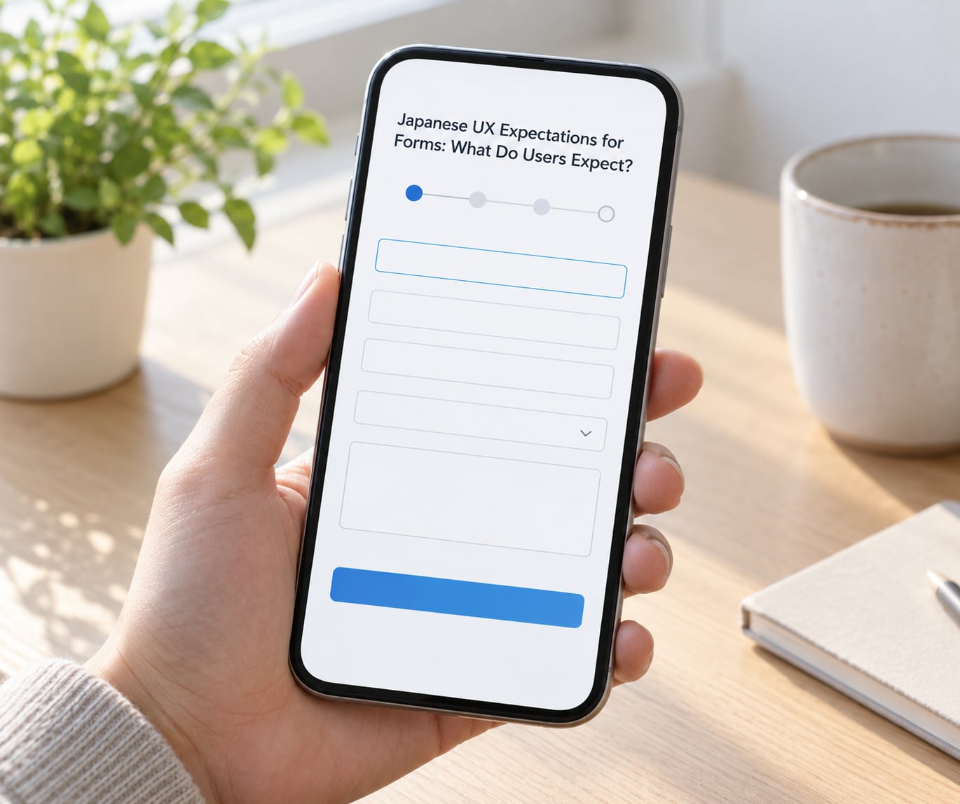 Japanese UX Expectations for Forms: What Do Users Expect?