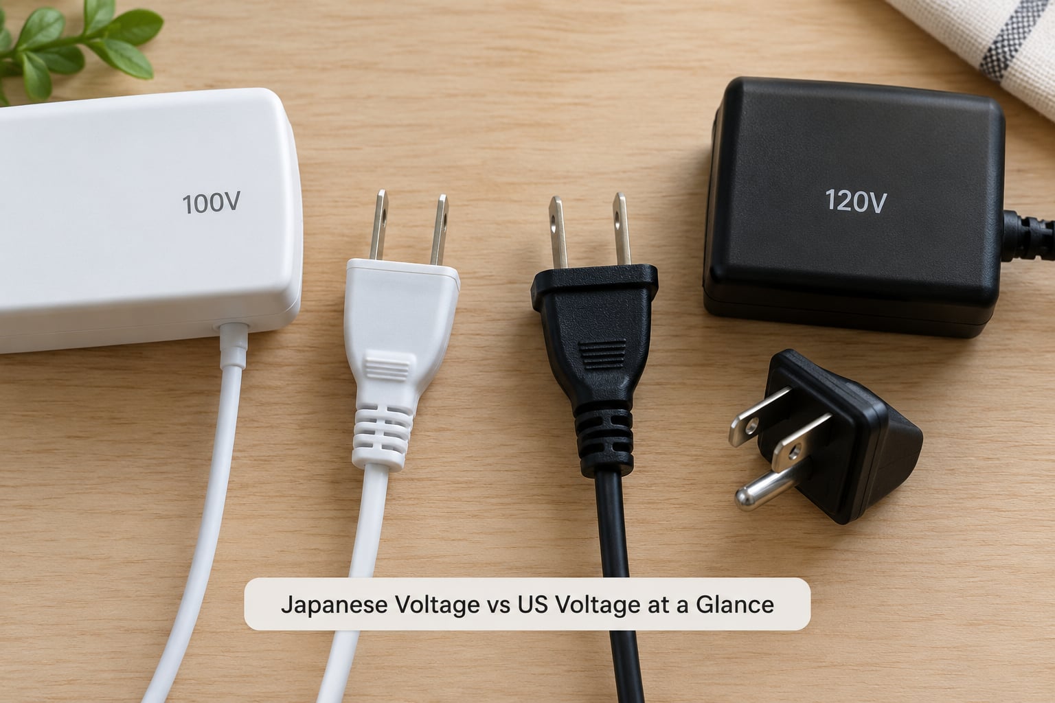 Japanese Voltage vs US Voltage at a Glance