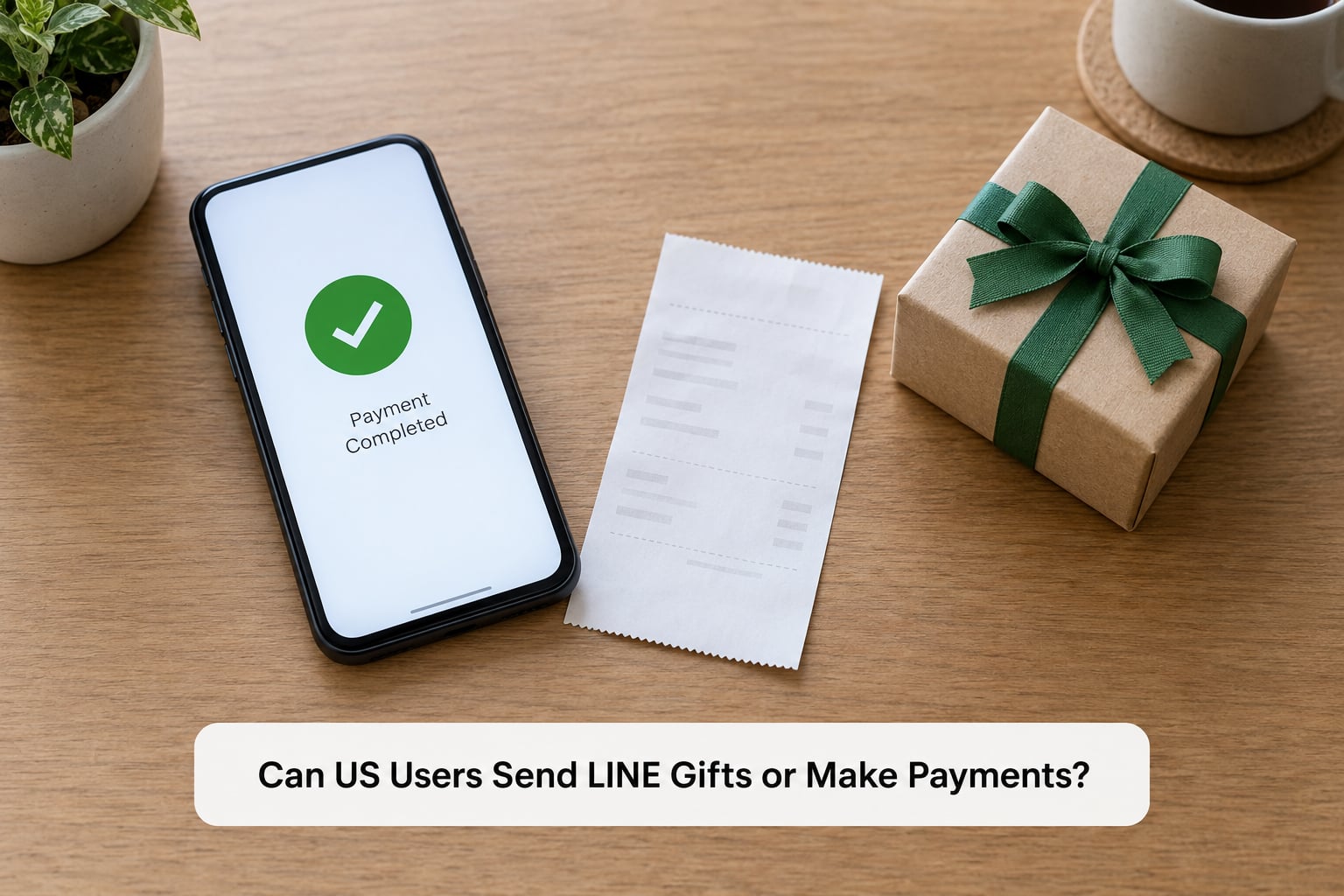 Can US Users Send LINE Gifts or Make Payments?