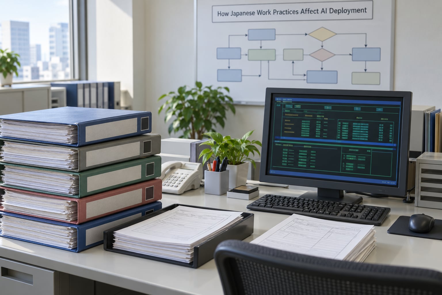How Japanese Work Practices Affect AI Deployment