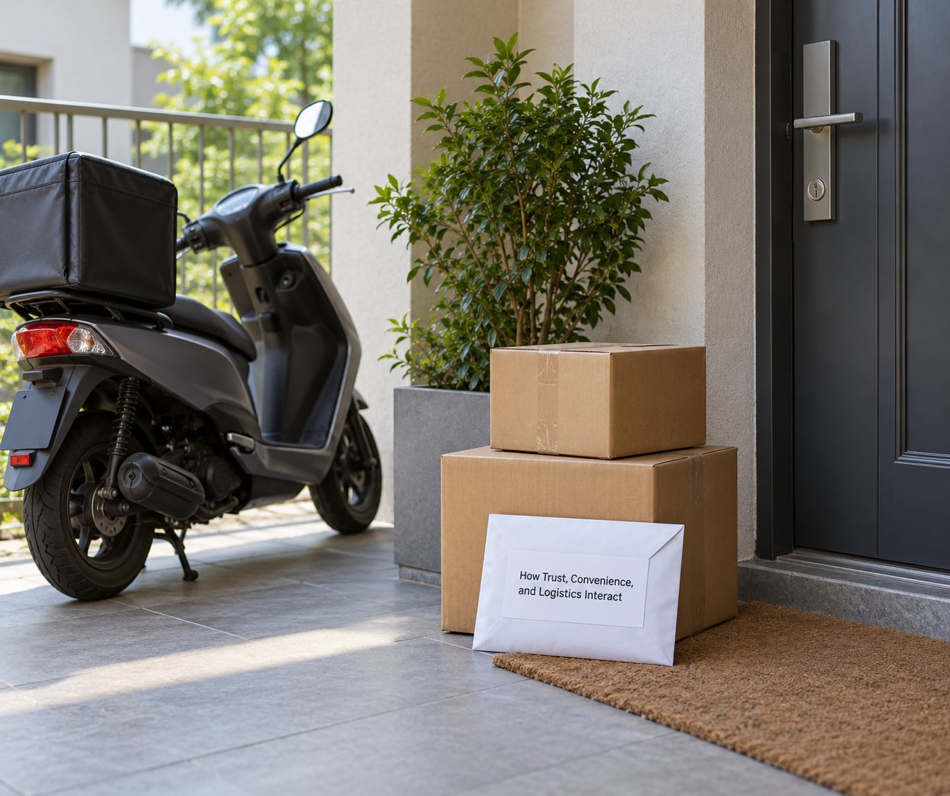 How Trust, Convenience, and Logistics Interact