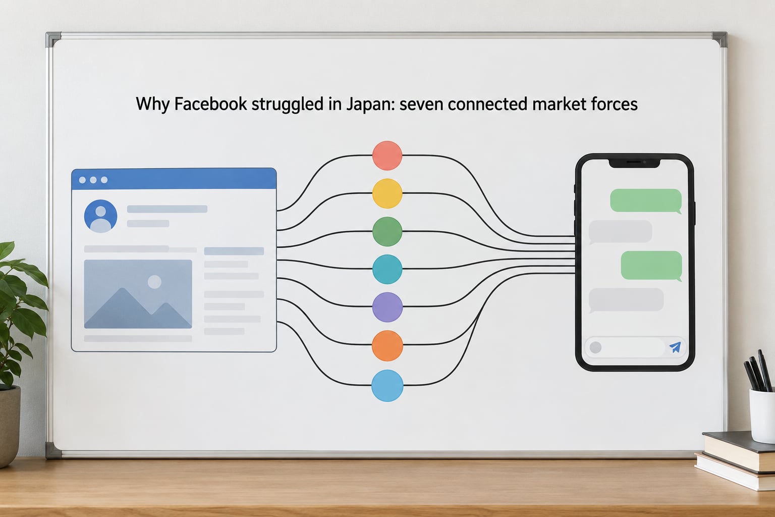 Why Facebook struggled in Japan: seven connected market forces