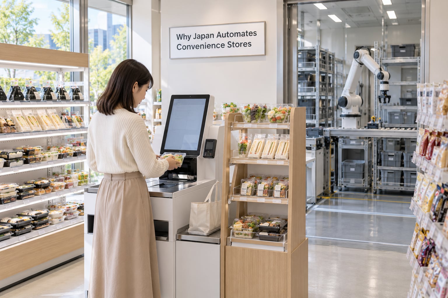 Why Japan Automates Convenience Stores
