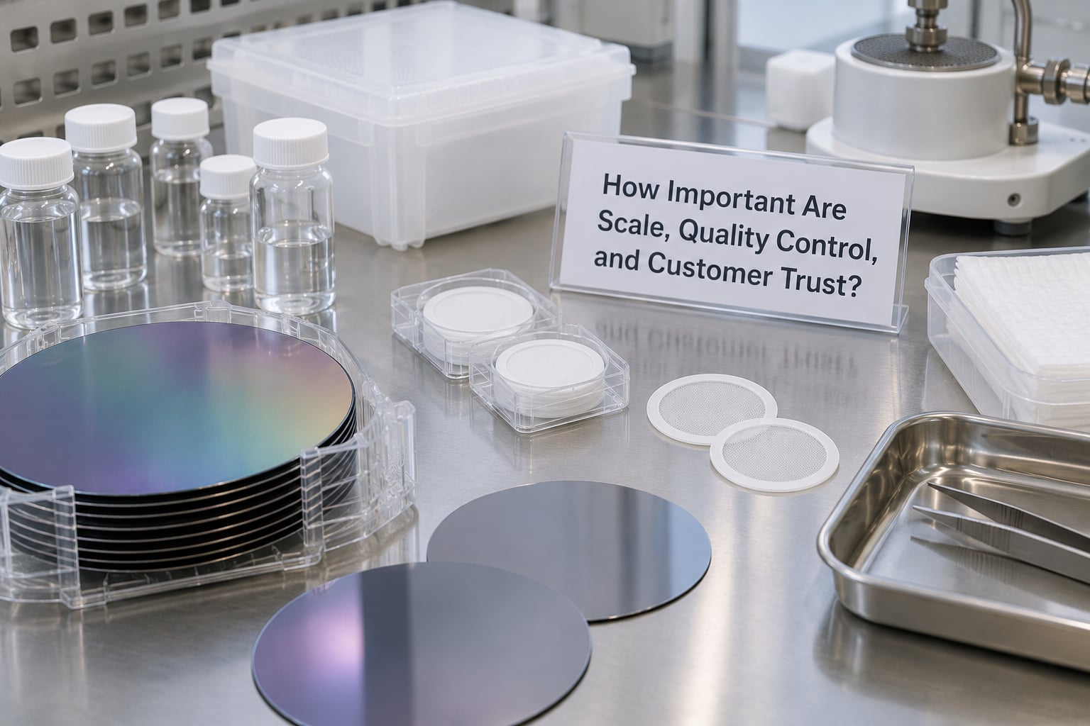 How Important Are Scale, Quality Control, and Customer Trust?